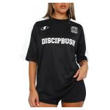 Size XS/S DISCIPBUSH Graphic Tees for Women - Roun