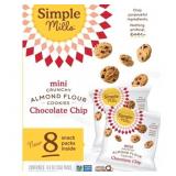 BB: 10/26 Lot Of 3 Simple Mills Mini Crunchy Choco