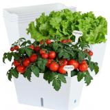 Window Box Planter 6 Pcs, 12.1 Inches Self Waterin