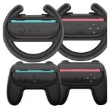 HEYSTOP Hand Grips 4 Pack for Nintendo Switch 2, J