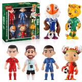 6 Pack World Cup 2026 Decorations, Mascot and Star