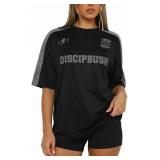 Size M/L DISCIPBUSH Graphic Tees for Women - Round
