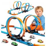 Toy Car Race Track Set for Boys Kids Age 3-5 4-7,