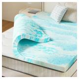 EDX 3 Inch Cool Gel Memory Foam Mattress Topper Tw