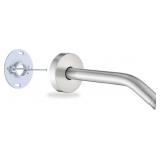 8 Inch Shower Arm with Flange and Stabilizer Brack
