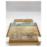 12x15 Field Wooden Framed Picture