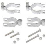 Chain Link Fence Gate Hinge Kit | Two 1 3/8" Femal