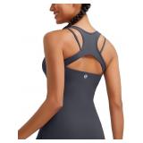 Lot Of 2 XL RUNNING GIRL Tank Tops with Built in B