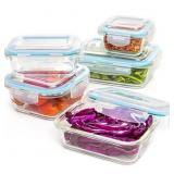 Moss & Stone Kitchen Glass Food Storage Containers