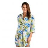 Med Island Serenity Button Down Tunic