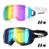 2 Pack Youth Swim Goggles