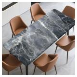 Rectangle Fitted Tablecloth with Elastic Edge for