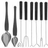 Lot Of 3 NOLITOY Chocolate Dipping Tools Set 8 Pcs