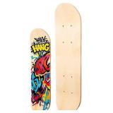 Totority Blank Skateboard Deck for Painting,17x5 I