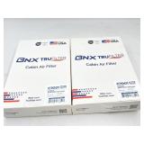 LOT OF 4 BNX TruFilter C7001 Cabin Air Filter, HEP