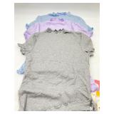 SIZE 5/6 LessonZoo 3 Pack Girls Mock Turtleneck Sh