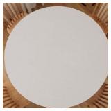 Round Fitted Tablecloth with Elastic Edge, Waterpr
