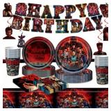 LOT OF 2 88PCS Stranger Birthday Party Full Suppli