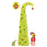 Whimsical Christmas Tree with Ball String Lights f