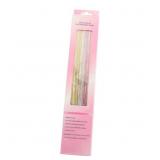 Ipetboom 6pcs Shiny Wavy Hair Extensions Clip Gold