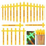 AmazingSpark 50 Pieces Christian Cross Pens Bible