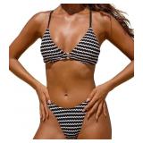 Size Small BERLOOK Two Piece Bikini Set for Women