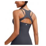 Size Large RUNNING GIRL Tank Tops with Built in Br