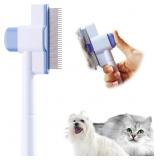LOT OF 3 Cat Comb Pet Comb Self Cleaning Upgraded