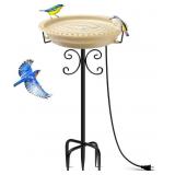Daoeny Heated Bird Bath for Winter, Upgraded 100W