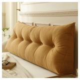 Large Triangular Headboard Wedge Bed Rest Reading