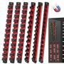 6Pcs Magnetic Socket Organizer and Wrench Organize