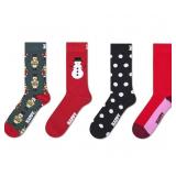 Happy Socks 4-Pack Holiday Gift Set