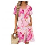 Size XL Fantaslook Summer Dresses for Women V Neck