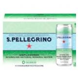 LOT OF 2 San Pellegrino Unflavored Sparkling Natur