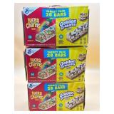 BB:08/2026 Lucky Charms variety bars three boxes o