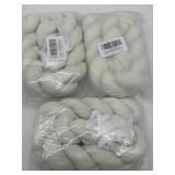 Lot of 3, DOLOPL White Table Runner 10FT Cheeseclo