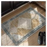 Beeiva Entry Way Rugs Indoor, 2x3 Small Area Rug N
