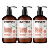 LOT OF 3 Everyone Liquid Hand Soap, Apricot Vanill