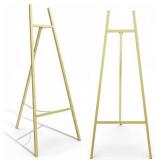 Gold Color Easel Stand for Art