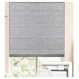 48 w x 64 H Fabric Blinds Light Filtering Grey