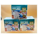 New gauze rolls with bonus tapes included !