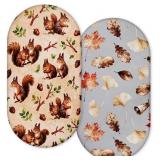 Ultra-Soft 2-Pack Stretchy Bassinet Sheets - Unive