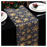 LOT OF 3 Snowkingdom 2PCS Gold Christmas Snowflake