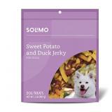 BB:08/2026 Solimo Sweet Potato & Duck Jerky Dog Tr
