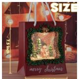 Snowman Snow Globe Christmas Decorations Musical S