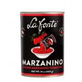 Bb 12/2027, 12 Cans La Fonte Marzanino Tomatoes (1