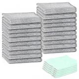 25 PCS Multipurpose Non Scratch Wire Dishcloths, M