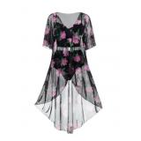 Size 4XL ROSE GAL Rosegal Plus Size Women 3 Piece