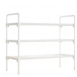 Kitsure 3-Tier White Shoe Rack Organizer