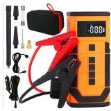 Car Jump Starter with Air Compressor, 3000A Car Ba